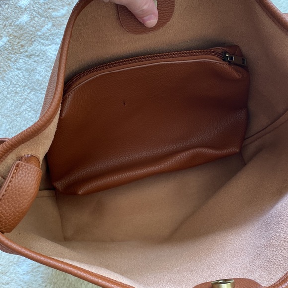 Brown tote bag - Picture 2 of 5